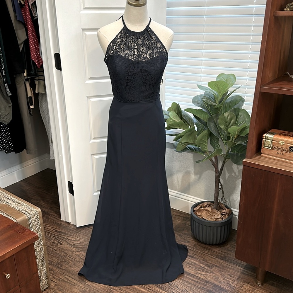 Dessy Collection Bridesmaid Evening Gown